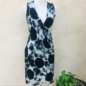 Romeo & Juliet Couture Tie Dye Wrap Dress EUC